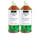 Kapiva Get Slim Juice (2L) Pudel, pakk| Tervislik kaaluj&auml;lgimine 12 Ayurveda &uuml;rdi abil | Aitab ainevahetust ja seedimist &ndash; Super Saver 2 tk
