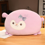 &Uuml;limalt pehme kawaii koer j&auml;nes sea nukk kallistatav t&auml;idisega j&auml;nku lapsed kallistatavad loomad pl&uuml;&uuml;sis m&auml;nguasjad kingitused 45cm