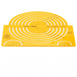 Multifunktsionaalne vastupidav arhitektuurne joonistusmall &Otilde;&otilde;nes geomeetriline joonlaud (4352)