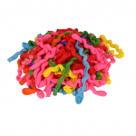 100 tk lateksspiraal&otilde;hupallid, ohutud mittetoksilised, vastupidavad peenv&auml;rvilised naturaalsed pikad &otilde;hupallid peole