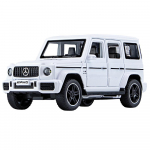 1/32 M&otilde;&otilde;tkava Benzs G63 Maastur Sulamist Auto Mudel Valatud Metall Maastikuautod Auto Mudel K&otilde;rge Simulatsioon Heli ja Valgus Laste M&auml;nguasjad Kingitus valge