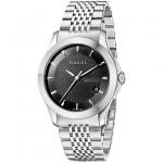 Gucci YA126402 G-Timeless musta numbrilauaga meeste k&auml;ekell