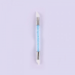 Kahe otsaga silikoonist k&uuml;&uuml;nekunsti nikerduspliiats k&uuml;&uuml;nekunsti pintsel nikerduspeegel, s&auml;delev pulber t&auml;ppidega v&auml;rvimine k&uuml;&uuml;nte pliiats manik&uuml;&uuml;ri t&ouml;&ouml;riistad roheline