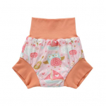 Beebi ujumisp&uuml;ksid 3-kihiline kaitse Uriinipadi R&auml;tik Pestav Korduvkasutatav Elastne v&ouml;&ouml;koht 90 oranž/roosa