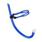 Snorkeli treeningtoru ringujumiseks sukeldumiseks Snorkeli hingamistoru koos peapaelaga vedelast silikoonist huulikuga snorklitoru t&auml;iskasvanud lastele punane