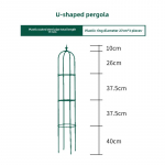 Clematis & Rose Climbing Plant Support &ndash; DIY plastist v&otilde;re aiapottide jaoks
