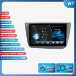 Ossuret AI H&auml;&auml;l Traadita CarPlay Android 13 Autoraadio Seat Altea 2004 - 2015 Toledo 3 jaoks Automaailmam&auml;ngija intelligentne RDS GPS 2Din Autoradio W7 8Core 6G 128G,AI