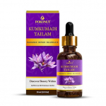 nurture with love 24k Kumkumadi Tailam Face Oil, Infused with Saffron for Radiant Skin, Helpful to Dark Spots and Pigmentation, (30 ML) Men &women 30 ml
