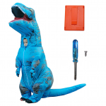 T&auml;ispuhutav dinosaurus Kost&uuml;&uuml;m T Rex T&auml;ispuhutav dinosaurus Puhutav kost&uuml;&uuml;m Cosplay Peo Pulmadeks sinine