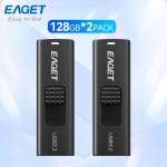 2 tk Kaasaskantav USB 3.2 M&auml;lupulk Pikendatava libiseva kattega S&otilde;rmepulk Kiire Andmesalvestuskepp PC-le ja S&uuml;learvutile 128G