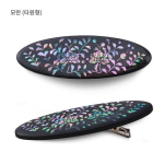 Najeoni juukseklamber (Vallaline) &ndash; Korea p&auml;rlmutter-aksessuaar KCDF-ilt ① Moran &ndash; Oval Type