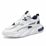 Uus Trend Valge Paksu Tallaga Tossud Meestele V&otilde;rk Pitsidega Hingavad Platvormkingad Meeste Mugavad K&otilde;rgendusega Meeste Kingad Sport 39