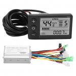 36V48V 250W350W 15A Harjadeta Mootori Kontroller LCD866 N&auml;idikupaneel Elektrijalgratta Harjadeta