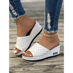 Suvine Uus Euroopa ja Ameerika Mood Kala Suu Kiilkonts Mood Vabaaja Suured Naiste &Uuml;he S&otilde;naga Lahedad Sussid Naised 39