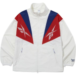 Reebok Twin Vector T&otilde;mblukuga Krae V&auml;rviplokk Pikkade Varrukatega Tuulejakk Meeste Tuulejakk Kreemjasvalge REJU4EJ39OW S red