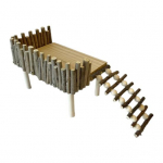 Hamstri M&auml;nguasi K&otilde;rge Stabiilsus Suur Ruum Tahked Looduslikud Materjalid Kulumiskindel Puhkamine M&auml;ngimine