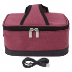 USB Soojendusega Isolatsioonikott Kaasaskantav Elektriline Soojendusega Toidun&otilde;u P&uuml;siva Temperatuuriga Soojendamine