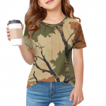 Lapsed voldivad T-s&auml;rgi T&uuml;drukule Suvine Moodne &uuml;markraega tr&uuml;kitud lilledega l&uuml;hikeste varrukatega jakk 160