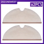 T&auml;iustatud uusimad mopilapid, kaltsud XiaoMi Roborock S5 Max S6 Pure S6 MaxV S5 S51 S50 S55 Xiaowa E25 E35 tolmuimeja osad 2pcs beež