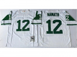 Meeste New York Jets Retro Ameerika jalgpalli s&auml;rk #12 Spordir&otilde;ivad Treeninguvorm XXL