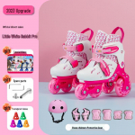 Vilkuvad reguleeritavad laste rulluisud XS (Fits size 25-29, ages 2-4) 27-30#