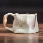 Vintage Gradient Ebakorrap&auml;rane Niit Keraamiline Kruus Vintage Tie Kohvitass S&uuml;nnip&auml;evakingitus Hommikus&ouml;&ouml;gi Kaerahelbe Piima Tass Kontorikruus Kodu Dekoratsioon 201-300ml