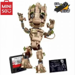 Miniso Marvel 475 tk Groot Superkangelane Galaktika Valvurid Mudelklots 76217 Ehitusklots Laste M&auml;nguasjad J&otilde;ulukingitused Poistele