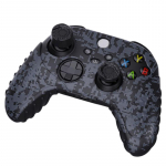 Sobib Xbox Seriesx/S kontrolleri silikoon&uuml;mbrisele, juhtmevaba m&auml;ngupuldi kontrolleri libisemiskindla kaitsekatte ja klahvkorgiga