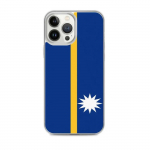 Coque iPhone - Nauru - iPhone 13 Pro Max - Souple - Mitmev&auml;rviline - Disain Drapeau