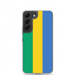 Coque T&eacute;l&eacute;phone &ndash; Samsung &ndash; Galaxy S22 Plus &ndash; Drapeau Gabon &ndash; Supp &ndash; Mitmev&auml;rviline