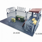 MOC Relvade Maja Ehitusklotsid M&auml;nguasjad Poistele &Uuml;hilduvad Klassikalised S&otilde;jav&auml;erelvad S&otilde;durid Klotsid S&uuml;nnip&auml;eva J&otilde;ulukink 6 Aastat Vana