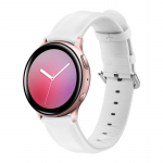 Nahast kellarihm Sumsung Galaxy Watch Active/Active 2 jaoks White L code