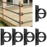 5 tk 2-tolline k&ouml;ieots koos ristkruviga K&ouml;ie kinnitus K&ouml;etoestus K&ouml;ieotsik K&ouml;itekate Piirete komplekt one size must