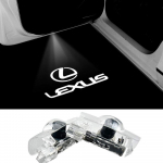 Laserlogo valgus Kvartsklaasist materjal, Ei pleeki kergesti Courtesilite logo kardinlamp, Komplekt 2 tk (01)