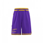 Nike Los Angeles Lakers keskmise v&ouml;&ouml;kohaga korvpallip&uuml;ksid Meeste Alusp&uuml;ksid Lilla CV5514-504 S
