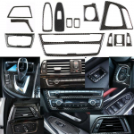 13TK Ehtsa S&uuml;sinikkiust Sisekujunduse Dekoratiivkate BMW 3/4 Seeria F30 F34 F36 jaoks