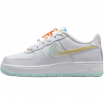Nike Air Force 1 LV8 GS Beach Laste tossud Valge J&auml;&auml;sinine Mitmev&auml;rviline IB8890-191 35.5