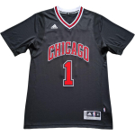 Adidas X NBA koost&ouml;&ouml; Chicago Bulls Swingman Fan Edition Derrick Rose Moodne Pehme Mugav Nahas&otilde;bralik Korvpallivorm 7470A-3UB-K91062 M gray