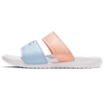 Nike Benassi Duo Ultra Sandaalid Moodne Trend Kummist Tald Libisemisvastased Sandaalid Naiste Sandaalid Sinine Roosa 819717-109 35.5