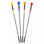 Golfi l&ouml;&ouml;gikoolitaja Kummist harjutuspulk 115cm (Hand Grip) sinine