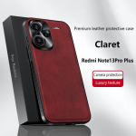 Redmi Note 13 Pro+ Pro Plus &uuml;mbris Magnetiline Elegantne Nahast Kulumiskindel Objektiiv T&auml;ielikult Kaetud Libisemiskindel Haare Servakaitse Kest Redmi Note 13 Pro+ 5G
