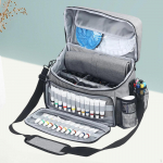 Acrylic Paint Organizer Bag Art Supplies Storage Easy to Clean Multiuse Practical