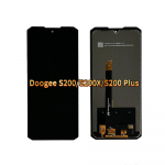 LCD-ekraani ja digiteerija t&auml;ielik koostis Doogee S200 S200X S200 Plus jaoks
