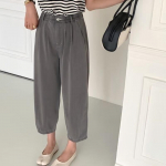 VITABERRY Linen Blend Wide-Leg Cropped Jeans S
