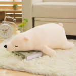 J&auml;&auml;karu dekoratiivpadi lamav karu pehme m&auml;nguasi nukk laste loominguline nukk s&uuml;nnip&auml;evakingitus 90Cm [1.1kg]