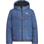 Adidas Originals FW25 FK Denim Puhvjakk Soe Eemaldatav Spordilik L&otilde;tv Kapuutsiga Pardisulgedest Jakk Meeste Jakkid KC2633 S
