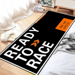 Mootorrattavaip Garaažimatt V&otilde;idus&otilde;idu Lahe Moto N&auml;itus Mootorratta N&auml;itusematt Tuba Libisemisvastane Kodu Dekoreerimismatt Kohandatud 60x180cm