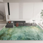 Heleroheline Vaip Elutuba Pehme Libisemisvastane Disain Suure Pindalaga Vaibad Ameerika Stiilis Dekoratsioon Magamistuba Lounge P&otilde;randamatt Pestav 60*90cm