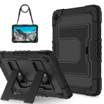 Kaitse&uuml;mbris Samsung Galaxy Tab A11+ A11 Plus 2025 11'' SM-X230 SM-X235 jaoks Tugevdatud Armor Stand Tahvelarvuti Kate Rihmaga Tab A11 Plus 11inch gray
