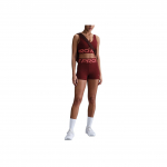 Nike Pro Indy Plunge Keskmise toega Polsterdatud Mugav Pehme Spordirinnahoidja Naiste aluspesu Tume-punane Maagiline-tuhkvalge HF7324-619 S